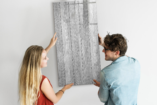 Tableau magnétique effaçable Tableau élégant pour photos et notes