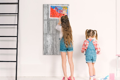 Tableau magnétique effaçable Tableau élégant pour photos et notes