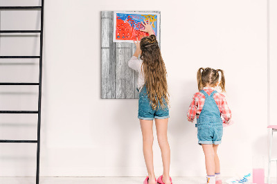 Tableau magnétique effaçable Tableau élégant pour photos et notes