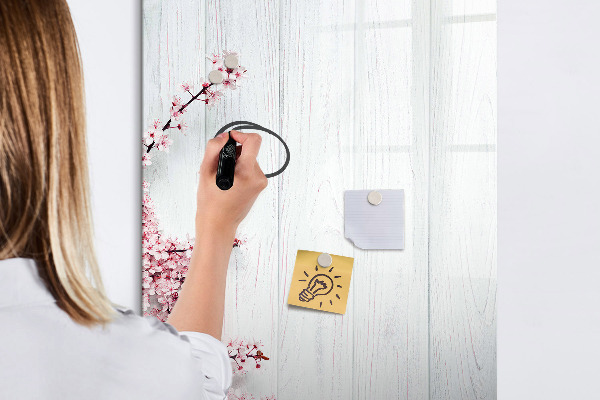 Tableau effaçable magnétique Un espace créatif pour les photos et les notes