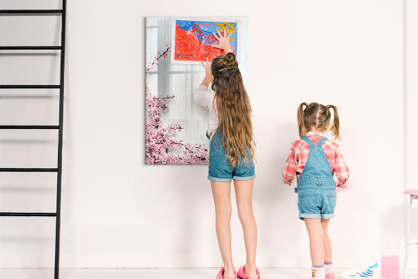 Tableau effaçable magnétique Un espace créatif pour les photos et les notes