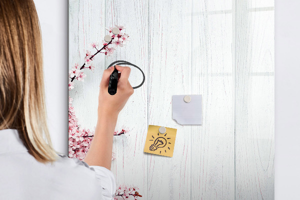 Tableau effaçable magnétique Un espace créatif pour les photos et les notes