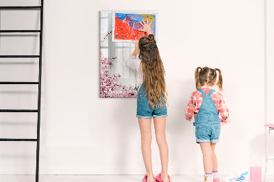 Tableau effaçable magnétique Un espace créatif pour les photos et les notes