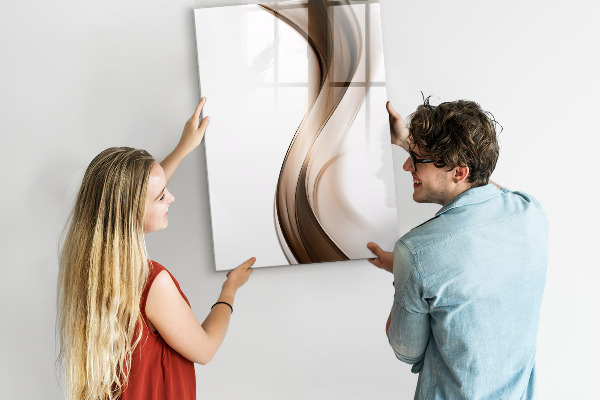 Tableau magnétique effaçable Un tableau élégant pour les notes et les photos