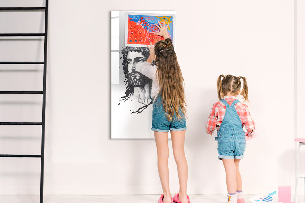 Tableau magnétique effaçable Inspirations empreintes d'amour et d'espoir