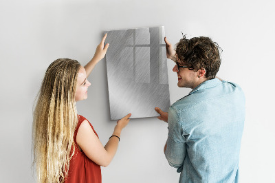 Tableau effaçable magnétique panneau photo en métal