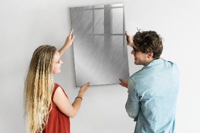 Tableau effaçable magnétique panneau photo en métal