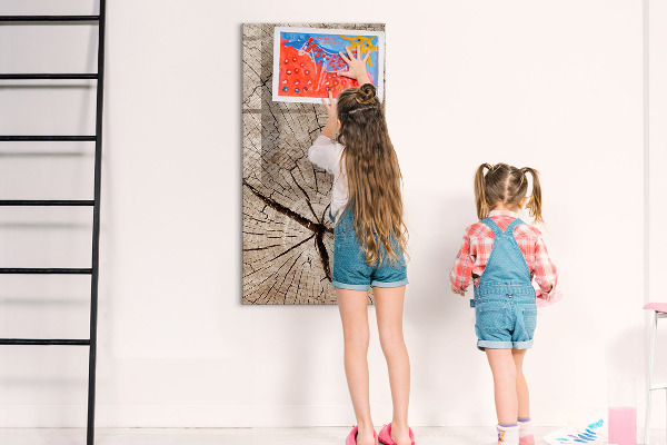 Tableau effaçable magnétique Un arrière-plan naturel pour les photos et les notes