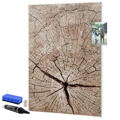 Tableau effaçable magnétique Un arrière-plan naturel pour les photos et les notes