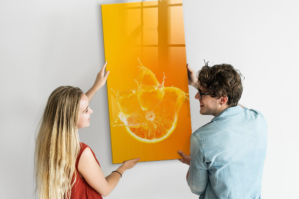 Tableau magnétique effaçable Un tableau coloré pour les photos et les notes