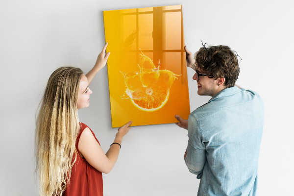 Tableau magnétique effaçable Un tableau coloré pour les photos et les notes
