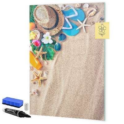 Tableau effaçable magnétique Un tableau créatif pour les souvenirs de vacances