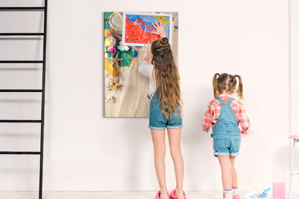 Tableau effaçable magnétique Un tableau créatif pour les souvenirs de vacances