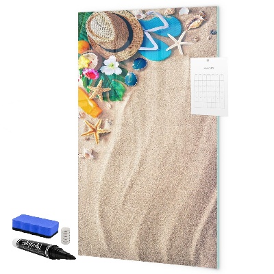 Tableau effaçable magnétique Un tableau créatif pour les souvenirs de vacances
