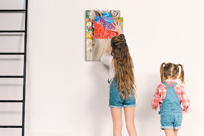 Tableau effaçable magnétique Un tableau créatif pour les souvenirs de vacances