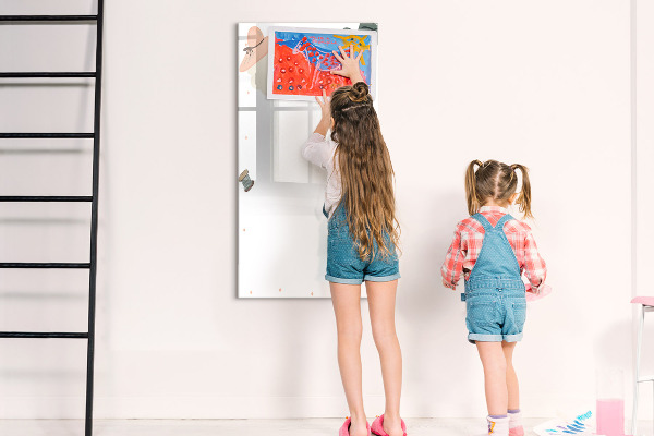 Tableau magnétique effaçable Planifier avec joie et créativité