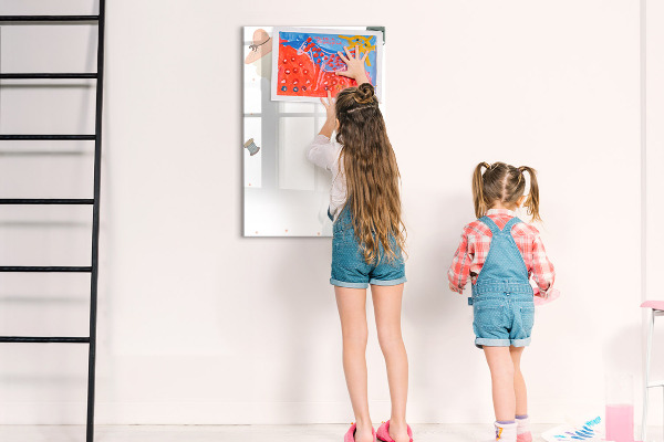Tableau magnétique effaçable Planifier avec joie et créativité