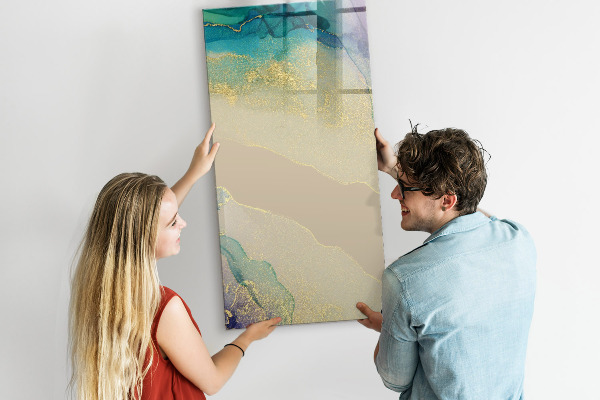 Tableau magnétique effaçable Un tableau élégant pour les notes et les photos