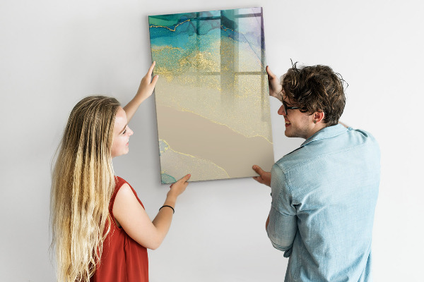 Tableau magnétique effaçable Un tableau élégant pour les notes et les photos