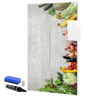 Tableau effaçable magnétique Tableau créatif pour notes et photos