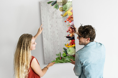 Tableau effaçable magnétique Tableau créatif pour notes et photos