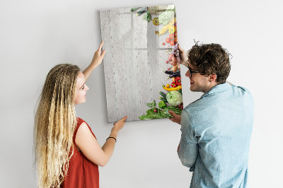 Tableau effaçable magnétique Tableau créatif pour notes et photos