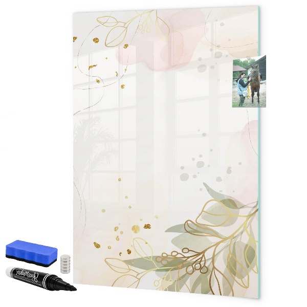 Tableau effaçable magnétique Tableau créatif pour photos et notes