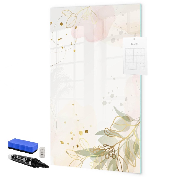 Tableau effaçable magnétique Tableau créatif pour photos et notes