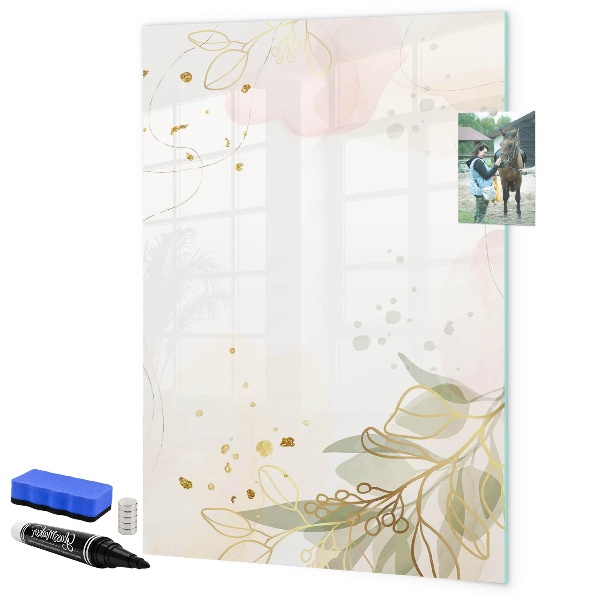 Tableau effaçable magnétique Tableau créatif pour photos et notes
