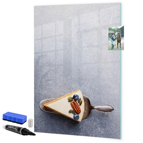 Tableau effaçable magnétique Tableau créatif pour notes et photos