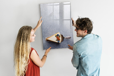 Tableau effaçable magnétique Tableau créatif pour notes et photos