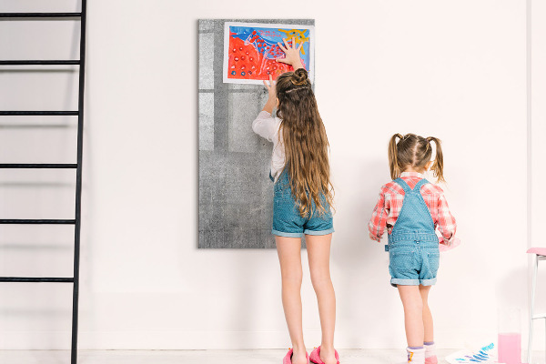 Tableau magnétique effaçable Tableau moderne pour notes et photos