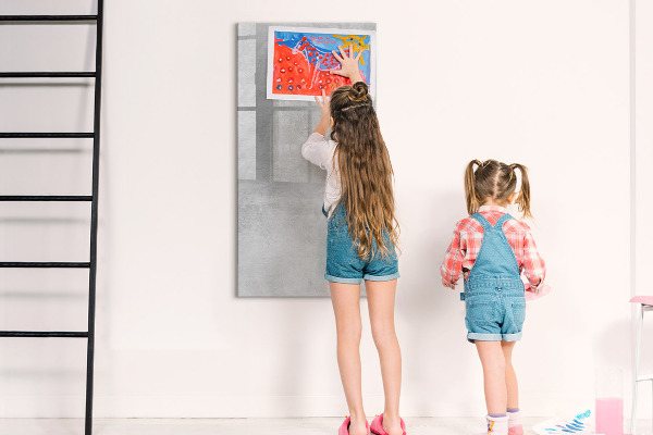 Tableau effaçable magnétique Un espace pour présenter des souvenirs et des notes
