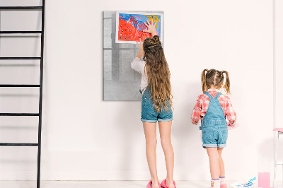 Tableau effaçable magnétique Un espace pour présenter des souvenirs et des notes