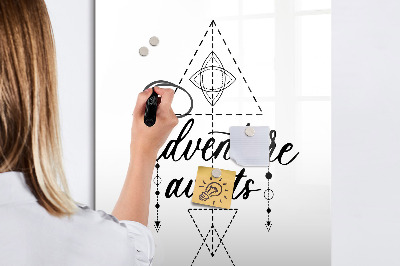 Tableau magnétique effaçable Un espace créatif pour les souvenirs et les aventures