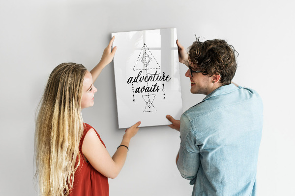 Tableau magnétique effaçable Un espace créatif pour les souvenirs et les aventures