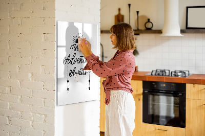 Tableau effaçable magnétique Un espace créatif pour les souvenirs et les photos