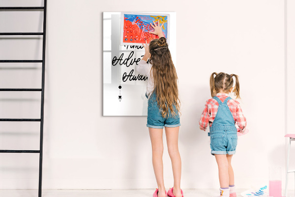 Tableau effaçable magnétique Un espace créatif pour les souvenirs et les photos