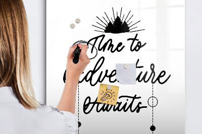 Tableau effaçable magnétique Un espace créatif pour les souvenirs et les photos