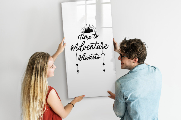 Tableau effaçable magnétique Un espace créatif pour les souvenirs et les photos