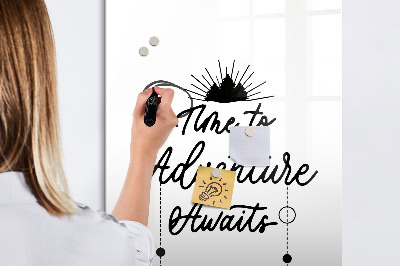 Tableau effaçable magnétique Un espace créatif pour les souvenirs et les photos