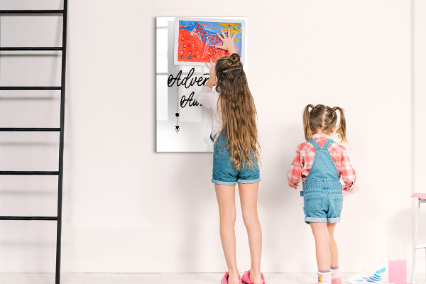 Tableau effaçable magnétique Un espace créatif pour les souvenirs et les photos