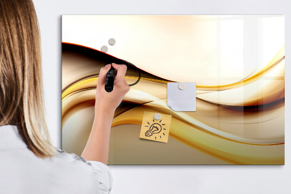Tableau effaçable magnétique Un espace moderne pour présenter des photos