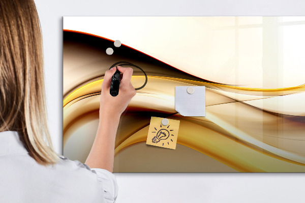 Tableau effaçable magnétique Un espace moderne pour présenter des photos