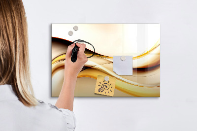 Tableau effaçable magnétique Un espace moderne pour présenter des photos