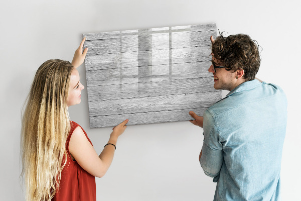 Tableau effaçable magnétique Tableau élégant pour photos et notes
