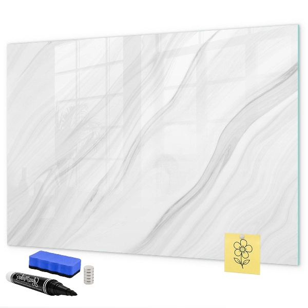 Tableau magnétique effaçable Un tableau pour présenter des souvenirs et des photos