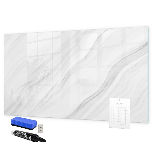 Tableau magnétique effaçable Un tableau pour présenter des souvenirs et des photos