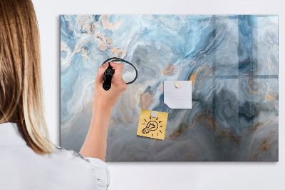 Tableau magnétique effaçable Panneau d'affichage photo moderne