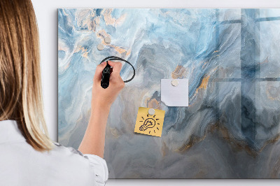 Tableau magnétique effaçable Panneau d'affichage photo moderne